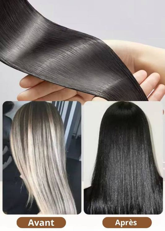 shampoing colorant noir 3 en 1